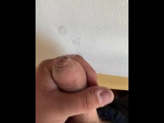 Slowmotion explosion cumshot
