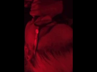 ebony throat fuck, vertical video, big dick