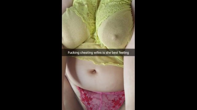 Fucking cheating wife`s pussy is the best feeling ever - Cuckold Snapchat Captions