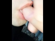 Preview 6 of Friend use to come behind fence just to cum in my mouth ( 3 cumshots compilation )