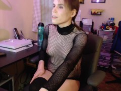 Goth look from Chaturbate stream 4-17-21