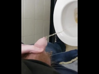 My first Pissing Compilation!! Amateur Young Uncut Cock Pissing 💦