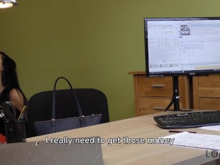 LOAN4K Sexygirl is ready for anything to_get the money that she needs