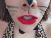 Preview 3 of GIANTESS VORE SEXY CAT VS TINY MOUSE FULL VIDEO