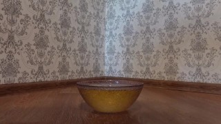 Compilation of pissing, a full day in a bowl!