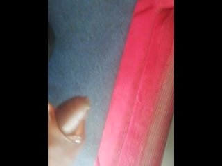 A quick wank and cumshot before work k