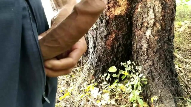 Indian boy playing with cock, pissing