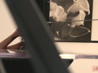 ANALIZED - PETITE EBONY TEEN SKIN DIAMOND SEXY FISHNETS HARDCORE ANAL SEX screenshot number 1