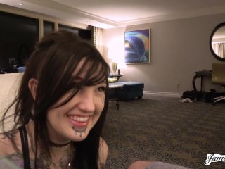 JamesDeen - TATTOOED EMO BABE KELSI LYNN GETS FUCKED IN HOTEL BY JAMES DEEN screenshot number 2