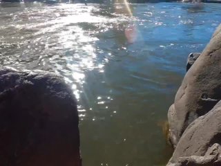 Nude Rock_Climbing Blowjob and Fuck WithSpectators