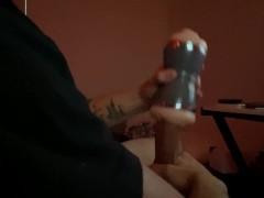 Spying on your StepBro watching Porn  - Screenshot 15 of 16 - Amateur Huge Cock