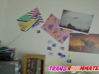 Trans Time Traveler Nikola Ophan Gets Bareback Laid In The 90s