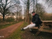 Preview 4 of DANNY BLU WANKS ON THE NATURE TRAIL