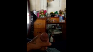 Caught jacking off to roommate changing part 1