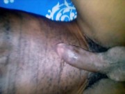 Preview 2 of Baited African Married Neighbor he cums too quick
