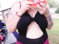 Watermelon Tits! - Screenshot 10 of 16 - Summer