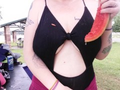 Watermelon Tits! - Screenshot 14 of 16 - Tits