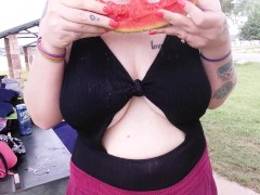 Watermelon Tits! - Screenshot 5 of 16 - Summer