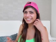 Preview 4 of BANGBROS - Asante Stone Buries His BBC In Mia Khalifa's Tight Arab Pussy