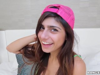 BANGBROS - Asante Stone Buries His BBC In Mia Khalifa's Tight Arab Pussy screenshot number 0