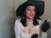 Preview 4 of Lady Dimitrescu's Smoking Jerk Off Instructions