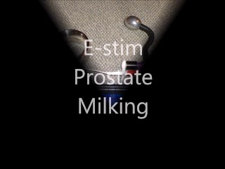 Estim electro prostate cum milking