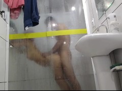 fucking the hot new girl hard in the bath.