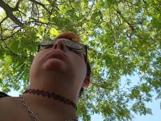 Quick piss on my walk