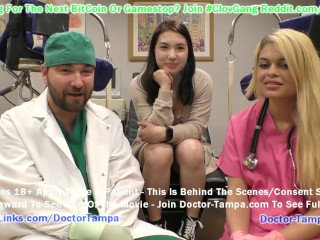 $clov - Мина Мун проходит обязательное медицинское обследование у студентов от доктора Тампы и Дестини Круз GirlsGoneGyno