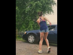 Dancing having fun ;) - Screenshot 4 of 16 - Ass Shaking