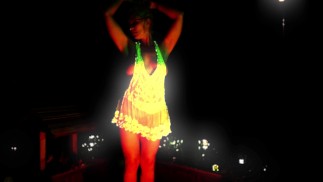Busty Hotwife Sexy Dancing At The Fire- Epic Slow Motion Visuals - (MUST SEE)