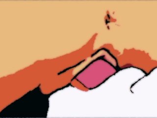 lesbian, pussy licking, uncensored, animated