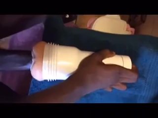Cumming in my Fleshlight over and over.. and over