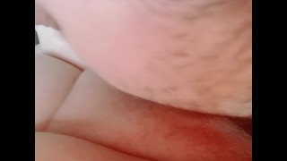 Pussy licking up close pov