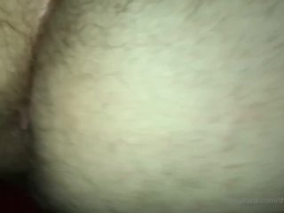 Straight Dl Bottom White Guy Bear hairy ass interracial anal cream pie cum shot light skin cock top