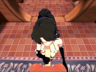 Kyouko Fujibayashi gets POV fucked in lingerie - The Irregular at Magic High School Hentai.