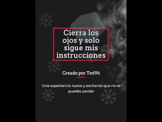 Experiencia sensorial, jugando con hielo, JOI, audio erótico, en español, para mujeres - por ted96