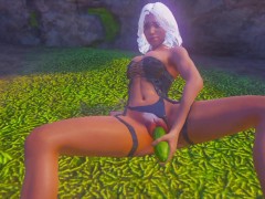 Milf belge chaude jouant avec un jouet [cheveux gris]