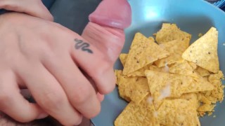 Consuming Sperm Is The Best Sauce For Nachos