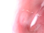 Preview 6 of BBW Milf Internal Microcamera Speculum Vaginal Dilator /voyeuroscope & Creamy Masterbation