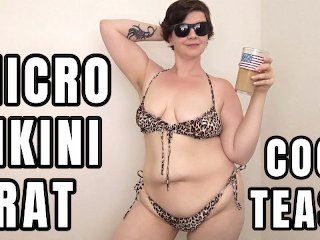 Micro Bikini Cock Tease