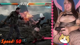 Watch me get pounded while I play tekken