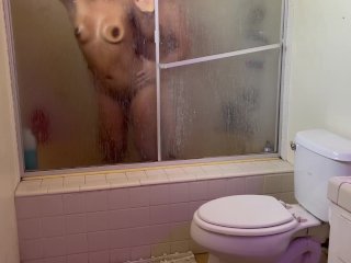 shower sex, sex in the shower, exclusive, shower fuck