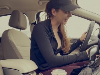 POV Public Parking_Lot JOI... Flashing,Edging, Teasing, Swallowing!