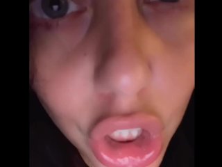 Wanna drink some pretty girl spit?