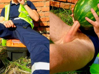 Builder Fucked Hard Watermelon