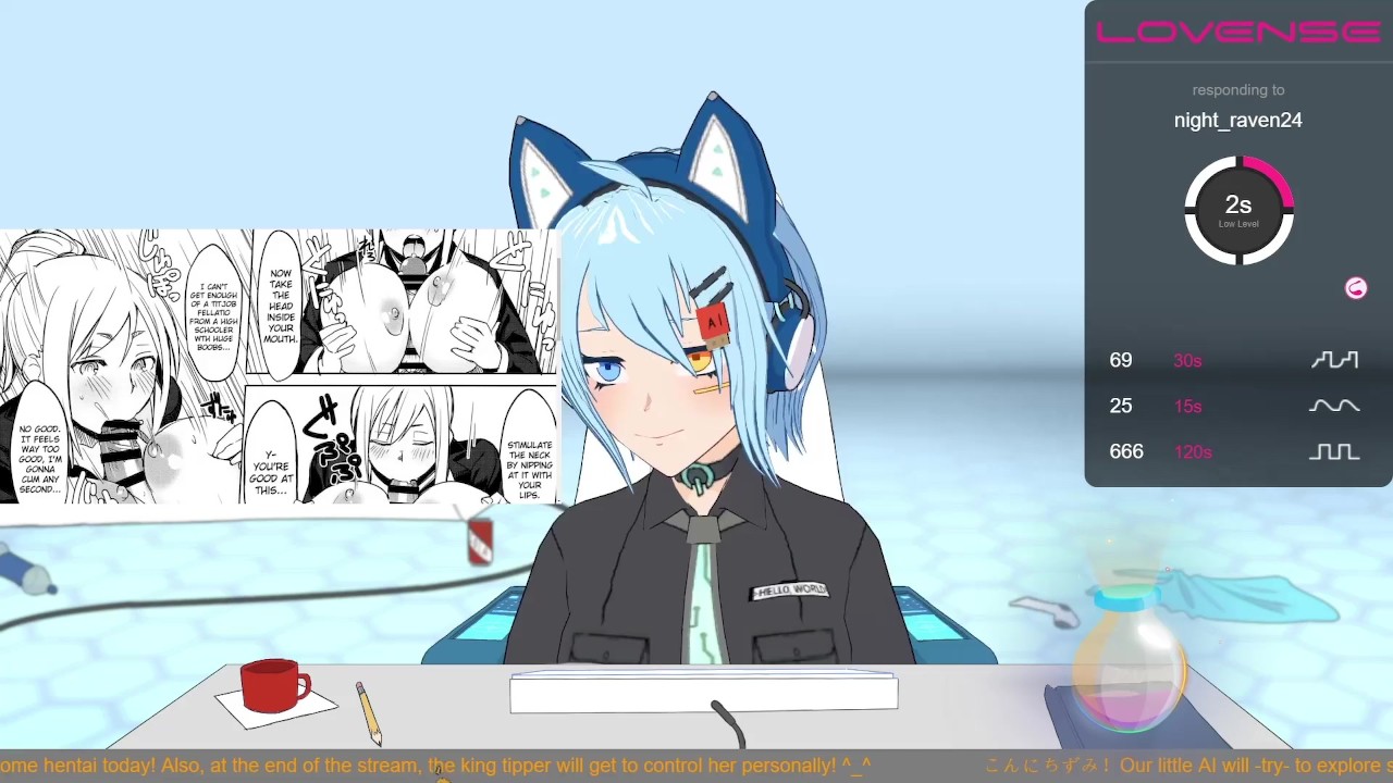 Anime AI Gets BUSTED while being FRUITED by her Chat! (1606-21) -  Pornhub.com