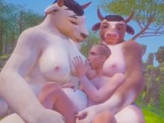 Твинк кончает от огромных сисек Фурри - Screenshot 10 of 16 - Furry Cow