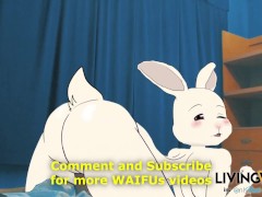 BEASTARS - HARU 2D Real Anime FURRY waifu Big Japanese Ass Booty Cosplay Hentai sex xxx pornビースターズ