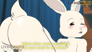 BEASTARS - HARU 2D Настоящее аниме FURRY waifu Большая японская задница Попа Косплей Хентай порно